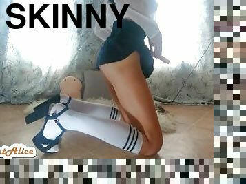 Schoolgirl Fetish_Perfect Skinny Tall Brunette_COMPILATION-Part 2