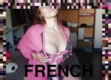 gros-nichons, masturbation, amateur, milf, hardcore, française, brunette, réalité