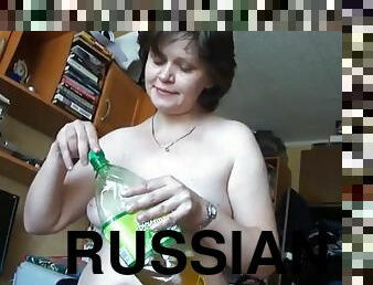 russe, amateur, mature, fellation, sucer