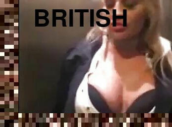 3 british sluts give lucky guy blowjob