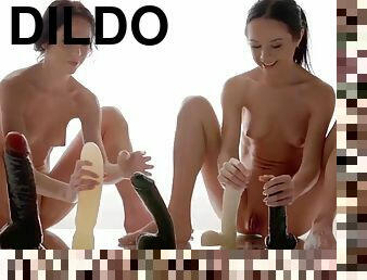 Two Girls having Fun with Dildos