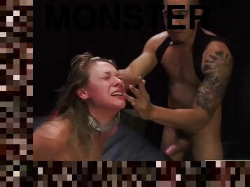 Teen fucks monster white cock Poor Callie Calypso.