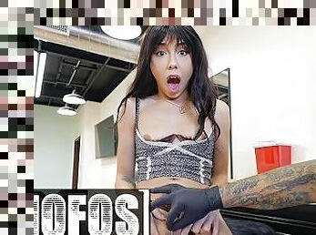 MOFOS - Bianca Bangs Finally Gets Her Pussy Pierced By Billy Boston To Surprise Her Boyfriend