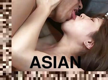 asiatique, gros-nichons, levrette, poilue, orgasme, chatte-pussy, babes, japonais, ejaculation-interne, joufflue