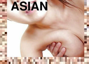 asiatisk, store-patter, gravid, fisse-pussy, pikslikkeri, legetøj, japans, spiller, fingering, synsvinkel