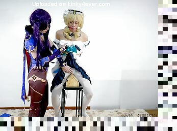 Asian Cosplay Bondage Vibrator 03