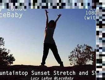 Mountaintop Sunset Stretch and Strip Trailer Lucy LaRue LaceBaby