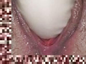 fisting, masturbation, orgasme, chatte-pussy, giclée, amateur, double, italien, solo, fumer