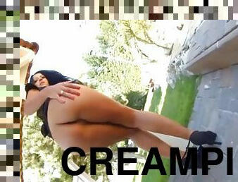 Teen australian beauty creampie