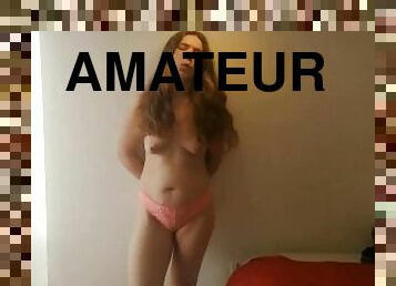 écolière, amateur, ados, collège, mignonne, petite, solo, petits-seins