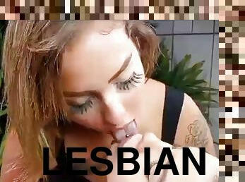 लेस्बियन, समलैंगिक, चुंबन
