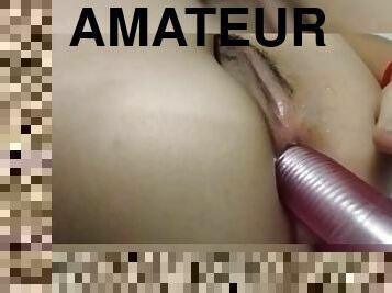 énorme, amateur, anal, jouet, latina, belle-femme-ronde, doigtage, gode, mexicain, bout-a-bout