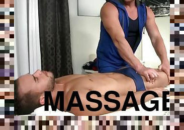 homo, masaža, mišićavi