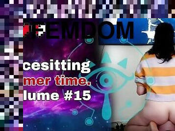 Facesitting Gamer Girl Time Vol 15 FLR Femdom Mistress Dominatrix Face Sitting Big Ass Smother