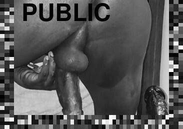 masturbation, en-plein-air, public, anal, énorme-bite, jouet, gay, massage, black, jeune-18