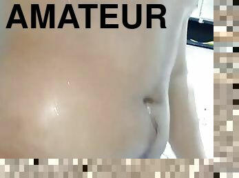 baignade, masturbation, amateur, énorme-bite, gay, branlette, jeune-18, douche, solo, musclé