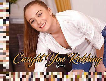 in Caught You Rubbing - DownblouseJerk