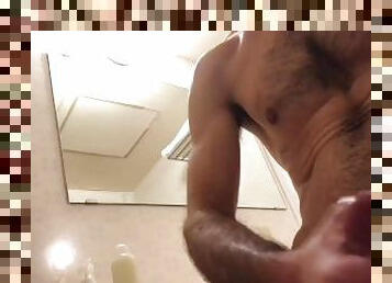 asiatique, baignade, masturbation, amateur, ejaculation-sur-le-corps, gay, branlette, compilation, solo, ours