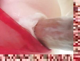 Huge Hard Cock in Juicy Wet Pussy  Sex Toy Training