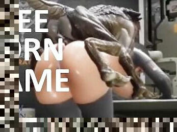 A FRAGMENT FROM A PORN GAME. DO YOU LIKE IT?