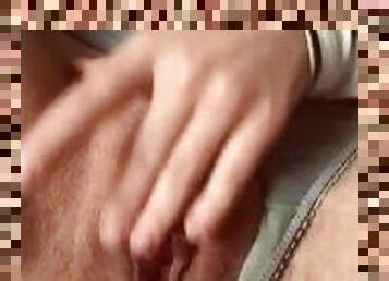 clito, masturbation, orgasme, chatte-pussy, russe, giclée, amateur, ados, maison, massage