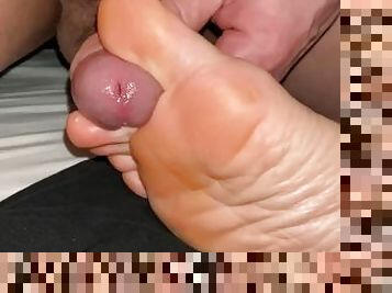 amateur, mature, ejaculation-sur-le-corps, milf, allemand, pieds, ejaculation, blonde, naturel, magnifique