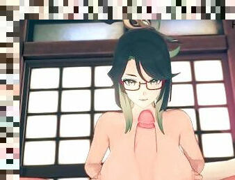 Hentai Xianyun Sweaty Boobjob Genshin Uncensored