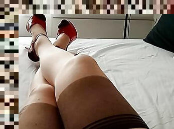 masturbieren, transsexueller, dilettant, erotisch-mutti, tranny, massage, strümpfe, geile, europäische, euro