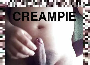 homosexuell, creampie, geile, allein, milch