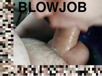 Blowing Job Sloppy Latin Girl Sucks Mans Dick