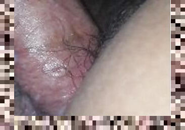 Wet pussy close up fucked