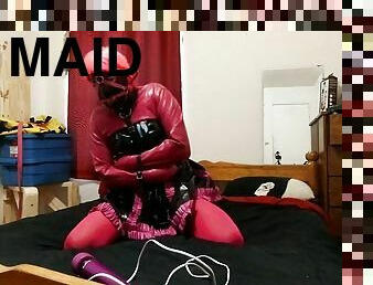 Straight Jacket Bondage - Sissy Maid