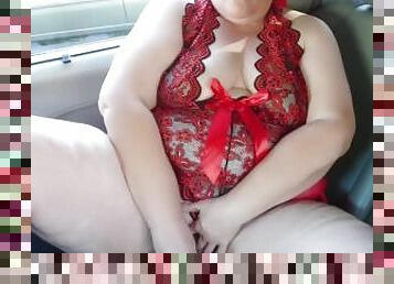 masturbation, orgasme, public, chatte-pussy, doigtage, voiture, point-de-vue, horny, gode, bout-a-bout