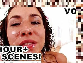 Facials Forever Compilation 10 Facials from Top Web Models Over 1 Hour - Volume 28