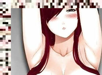 büyük-göğüsler, kızıl-saçlı, animasyon, pornografik-içerikli-anime, memeler