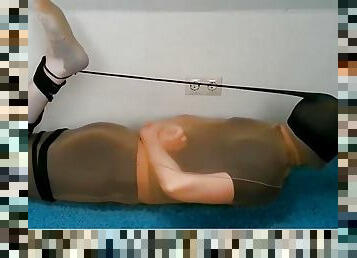 Hogtied Pantyhose Encasement