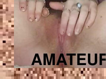 clítoris, enorme, masturbación, coño-pussy, squirting, amateur, adolescente, juguete, consolador, fetichista