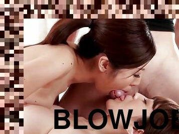 Blowjob sandwich