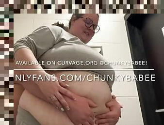 HUGE FEEDEE FAST FOOD CRAWL MUTUAL WEIGHT GAIN STUFFING!