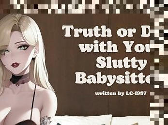 Truth or Dare with Your Slutty Babysitter ?Audio Roleplay