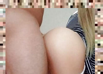 traseiros, anal, adolescente, latina, puta-slut, minisaia, excitante, fudendo, irmã, brutal