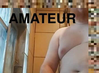 baignade, masturbation, vieux, amateur, gay, jeune-18, plus-agée, douche, vieux-jeune, bite