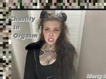 Failed Chastity Results In Ruined Orgasm