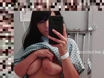 Quarantined Teen Almost Caught Masturbating In Hospital Room