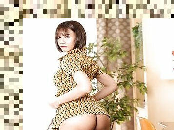 asiatique, cul, gros-nichons, masturbation, babes, doigtage, ladyboy, thaï, mignonne, belle