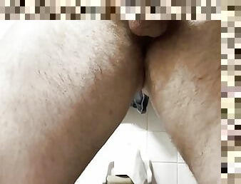 Quick Cumshot In Bathroom