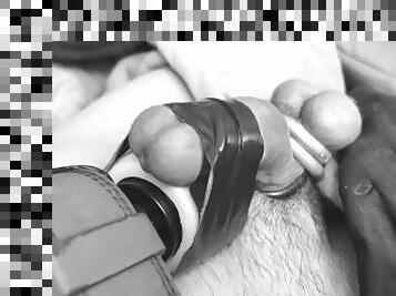 masturbation, orgasme, ejaculation-sur-le-corps, jouet, hardcore, bdsm, ligotée, ejaculation, fétiche, solo