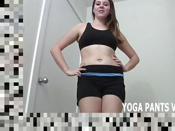 Doing my yoga made me really horny joi