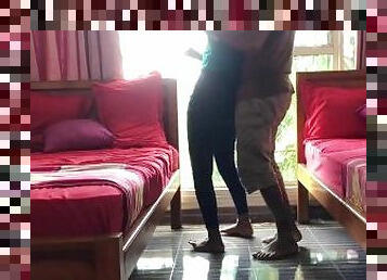 SriLankan 18+ couple having hard sex aafter class