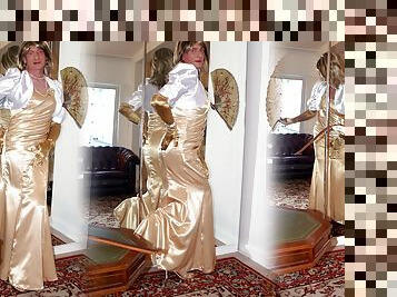 Desperate Gold Satin Lady